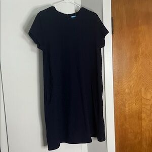 J. McLaughlin Navy Pocketed Shift Dress Size XL